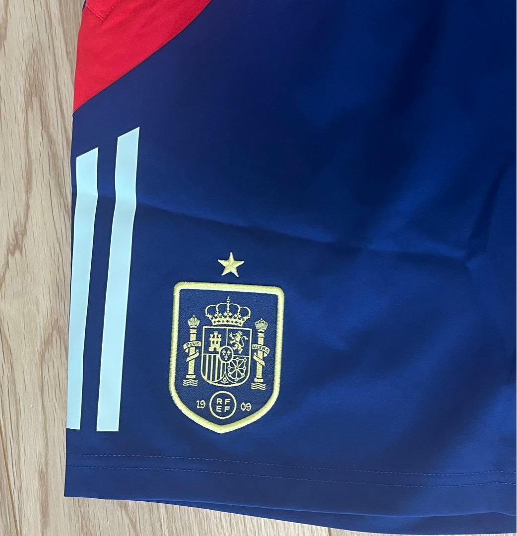 adidas スペイン代表　ショートパンツ　ショーツ　ユーロ　サッカー