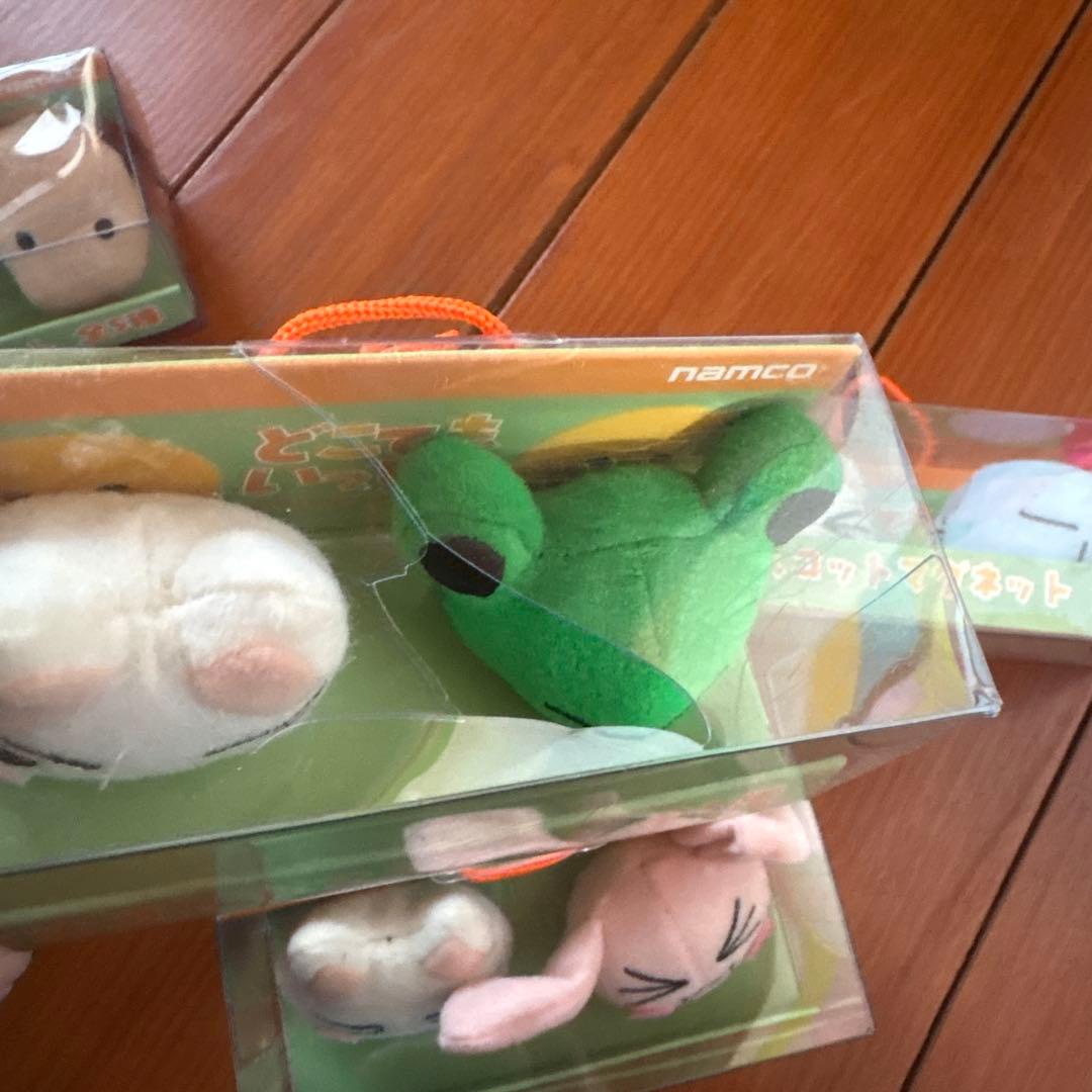 どこでもいっしょ　マスコットマグネット　全5種　コンプリート　当時物　レア