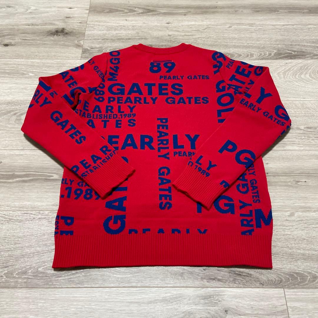 【極美品✨】パーリーゲイツ　レディース　ゴルフウェア　ニットセーター　ピンク