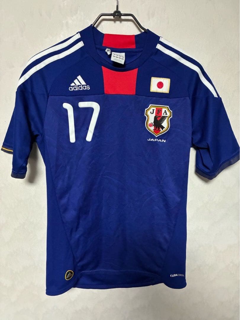 日本代表 ユニフォーム 10-11 長谷部 17 アディダス Mサイズ
