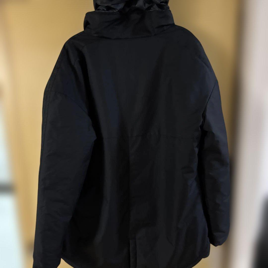 adidas 仙台育英学園 ベンチコート 2XL 黒