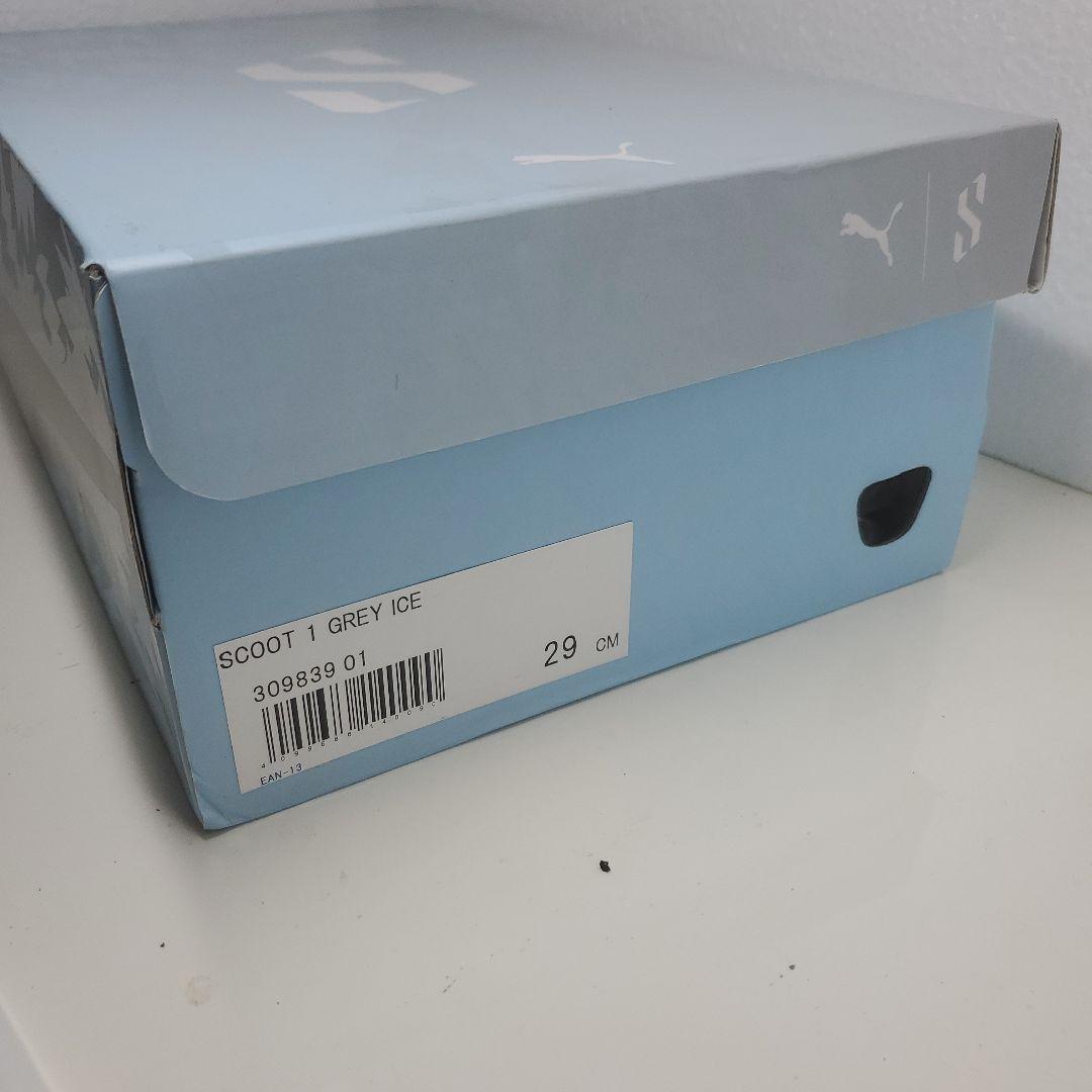 シューズ(男性用) PUMA SCOOT 1 GREY ICE 29cm