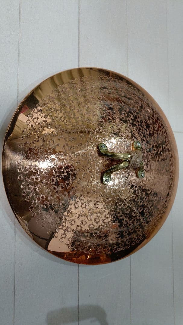 手打純銅鍋　きたくに　24cm　両手鍋　銅鍋　新品　未使用品
