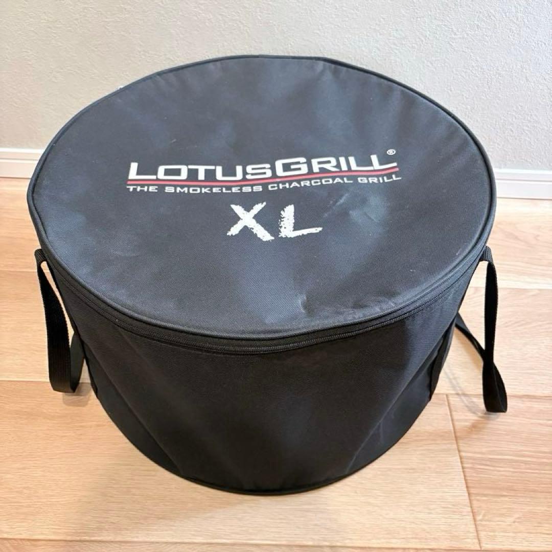 LOTUS GRILL ロータスグリル 炭火グリル XL 黒　動作確認済み