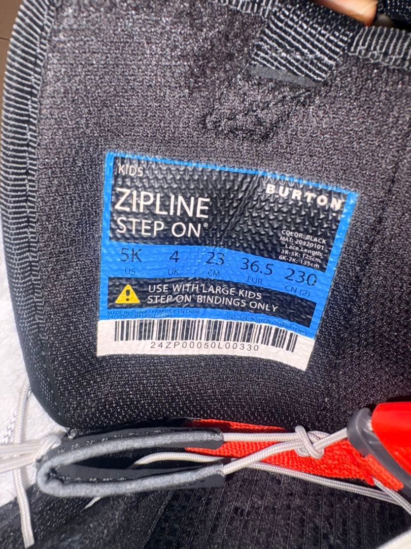 Burton キッズ スノーボードブーツ Zipline Step On 4