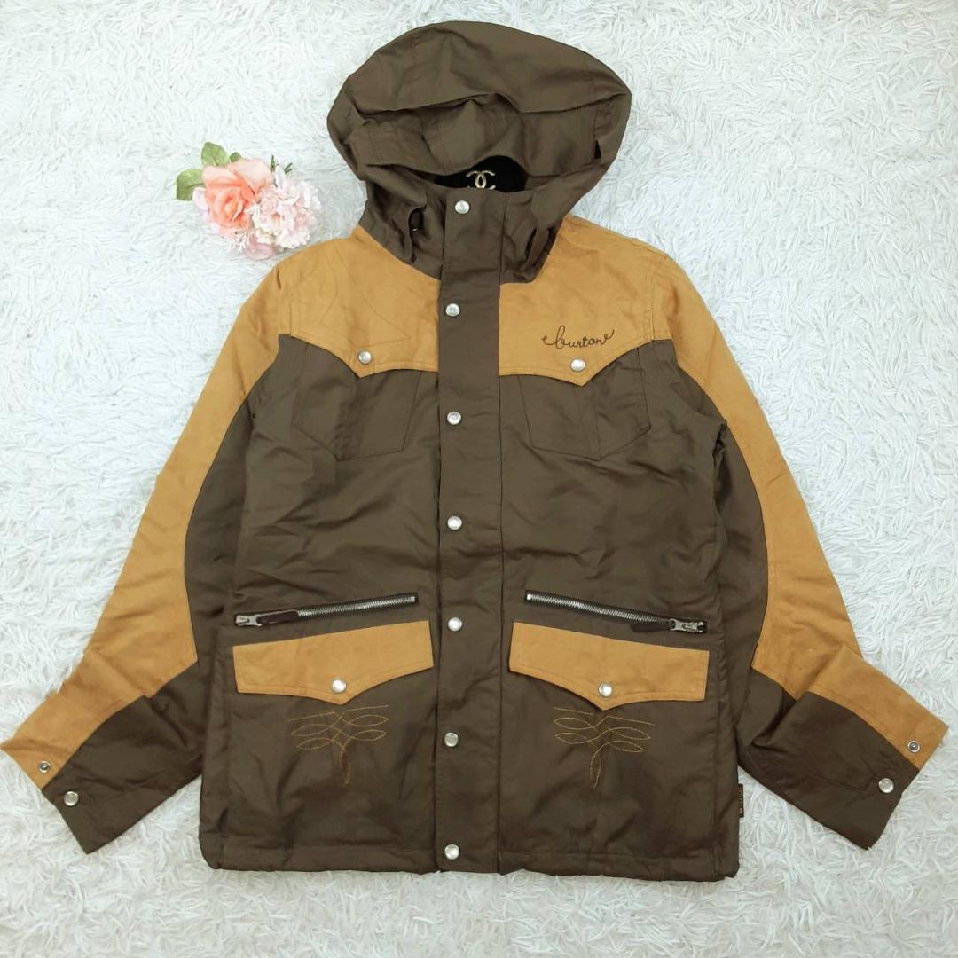 美品◎burton バートン スノボウェアセットアップ 上下セット 防寒 防水