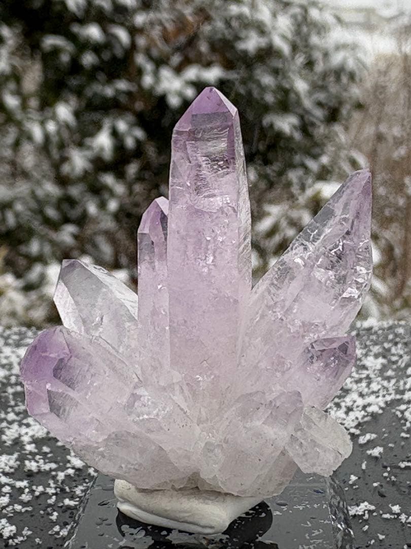 ❤️超レア　綺麗　ベラクルスアメジスト　 花　クラスター　紫水晶　原石　標本