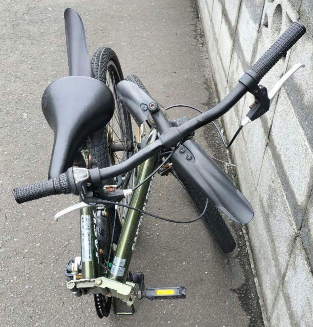 MTB折りたたみ自転車【札幌市内近郊引き取り可】