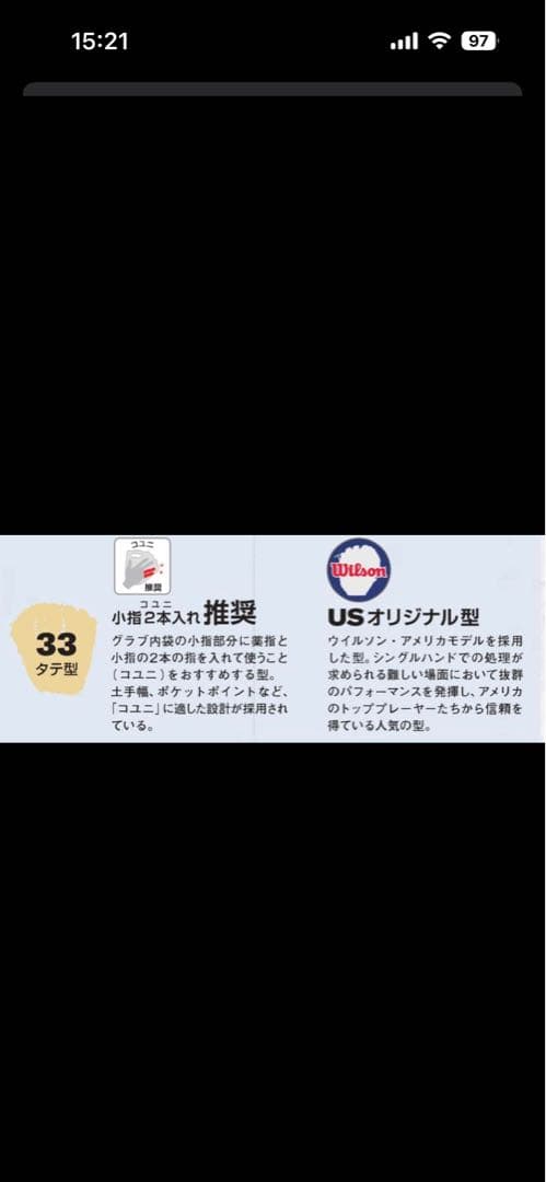 定価税込67100円！ウィルソン　硬式　投手用　新品未使用　袋付き　33型