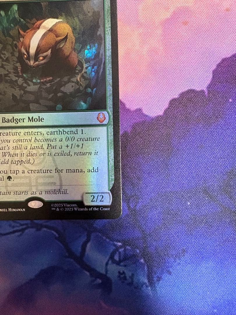 MTG アナグマモグラの仔　英版　Foil