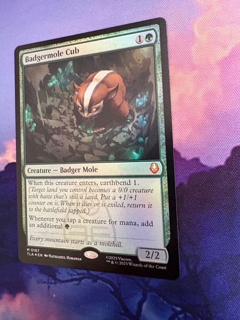 MTG アナグマモグラの仔　英版　Foil