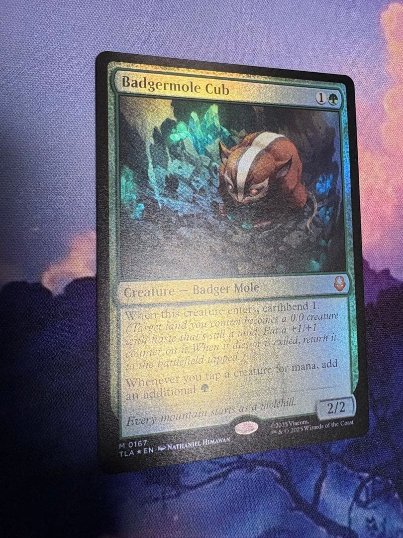 MTG アナグマモグラの仔　英版　Foil