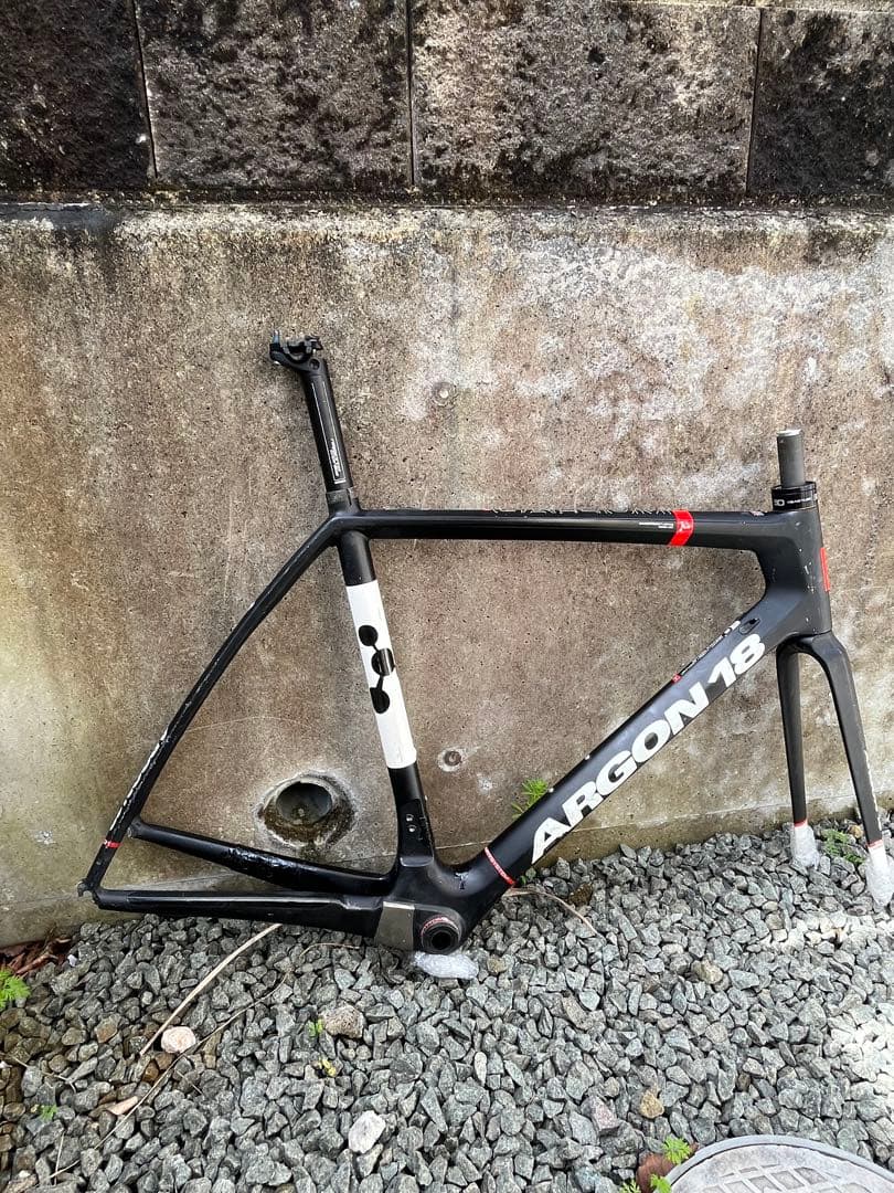 ARGON 18 GALLIUM 修復フレーム カーボン製　サイズM54-56
