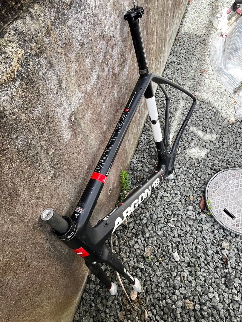 ARGON 18 GALLIUM 修復フレーム カーボン製　サイズM54-56