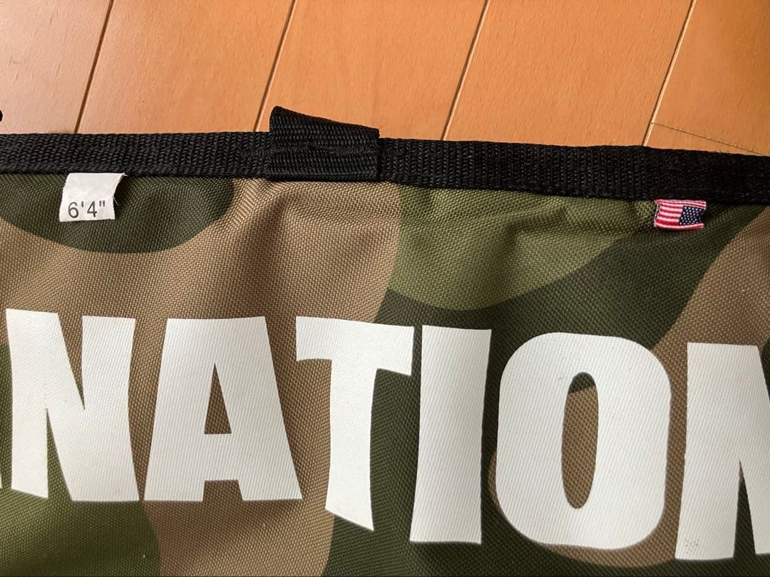 サーフボード用 ハードケース 6'4 DESTINATION 迷彩