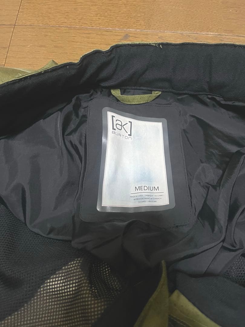 美品Burton ak cyclic JKT/PT GORE-TEXセットアップ