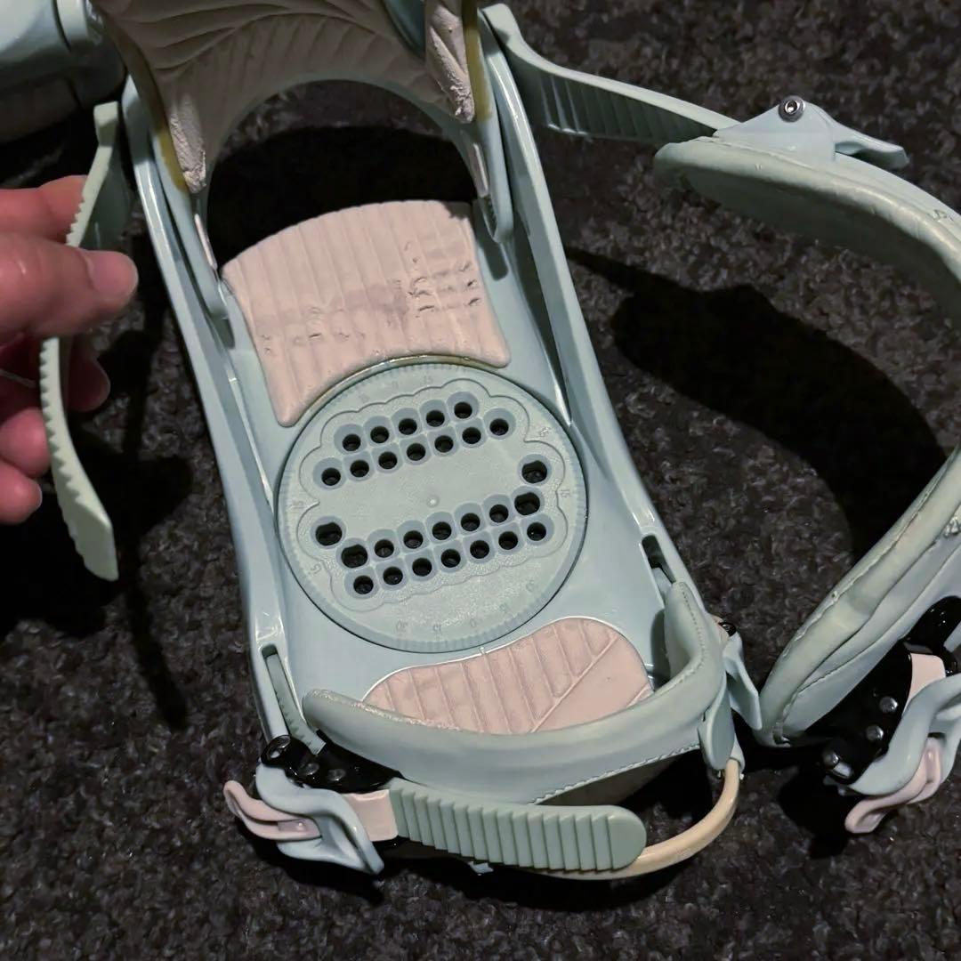 送料込み K2 CHARM スノーボード バインディング レアカラー