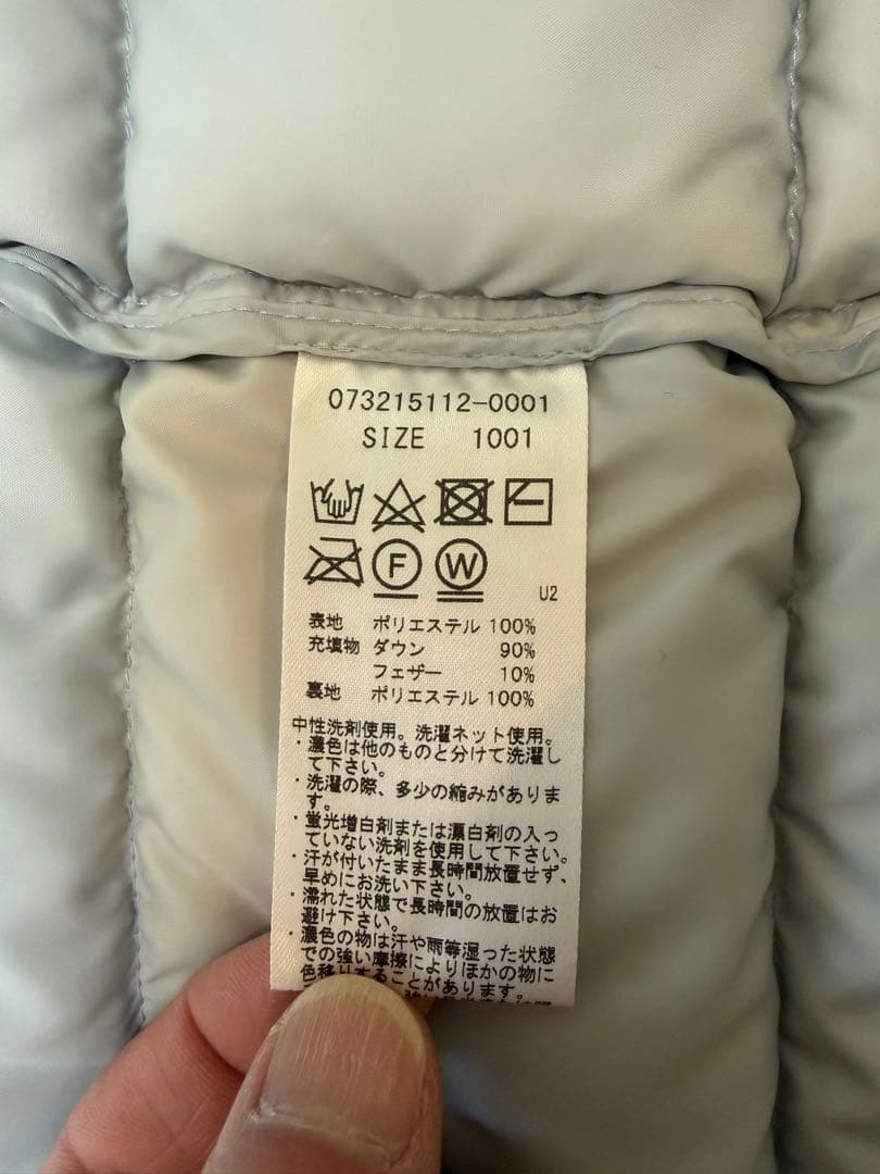n*a様 GFORE ホワイト ダウンベスト サイズ1001