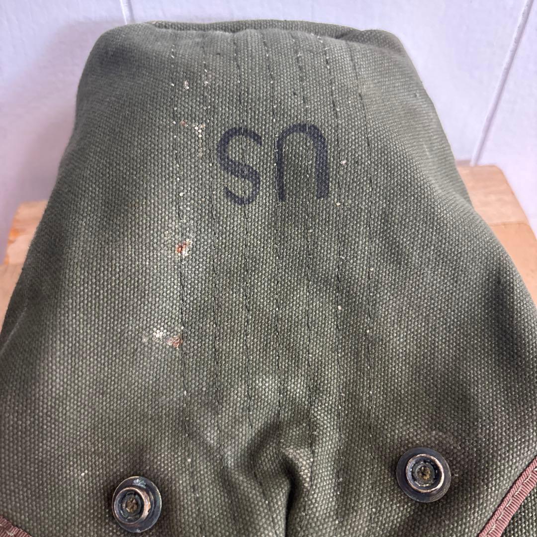 美品　米軍　実物　M1956 コットン　キャンティーンカバー