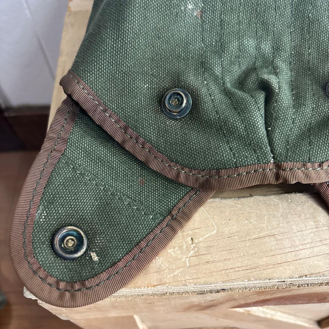美品　米軍　実物　M1956 コットン　キャンティーンカバー