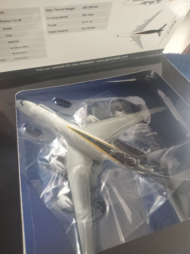 航空機・ヘリコプター Gemini Jets UPS Boeing 747-8F 1/400