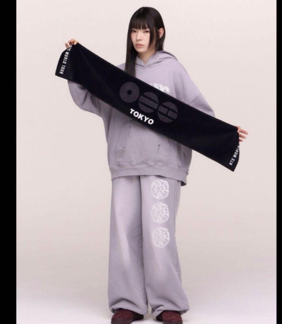 BTS JAPAN 日本 ARIRANGスローガンタオル タオル ピンバッヂ付き