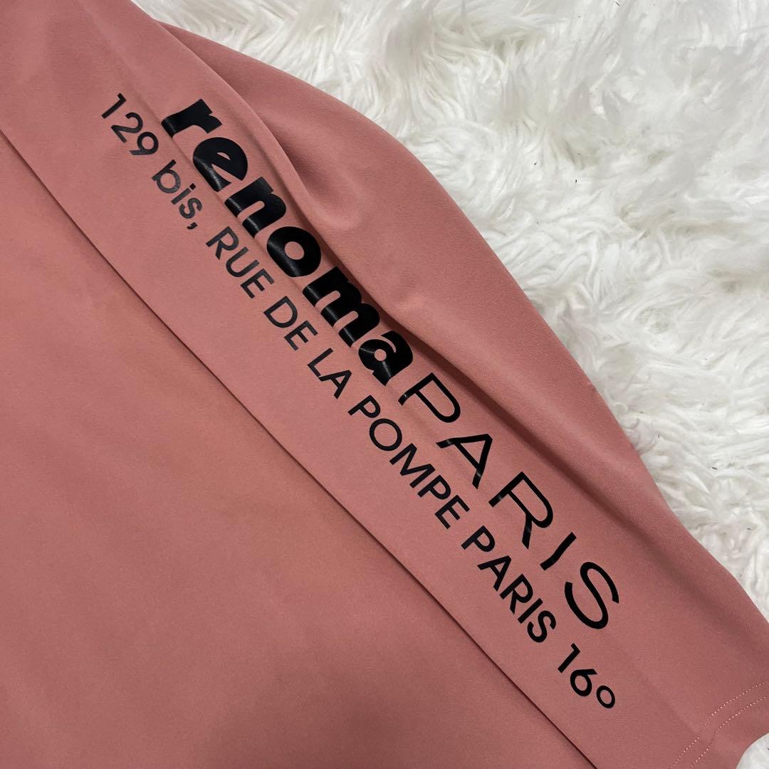 新品 renoma PARIS GOLF レノマ ゴルフ ロンT モックネック