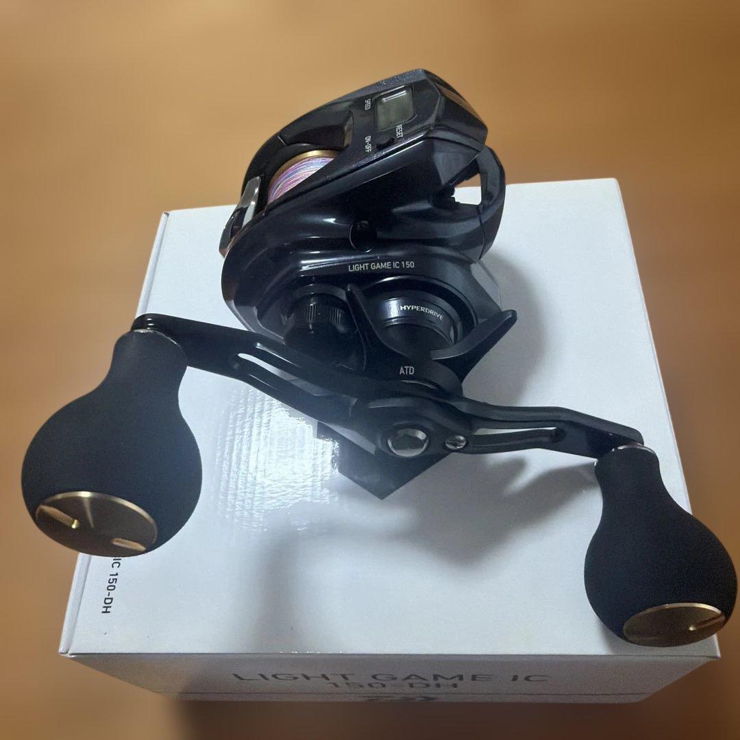 リール Daiwa LIGHT GAME IC 150-DH