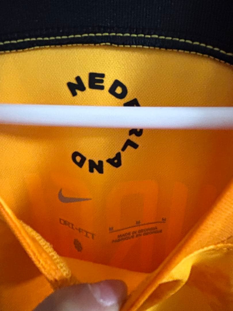 オランダ代表　ファンダイク　レプリカ　ユニフォーム　正規品