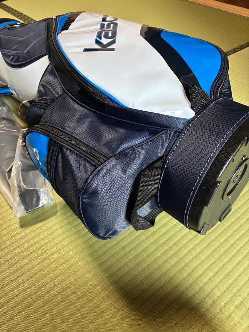 （新品未使用）ゴルフバッグ kasco 8.5型3.1kg フード47インチ対応