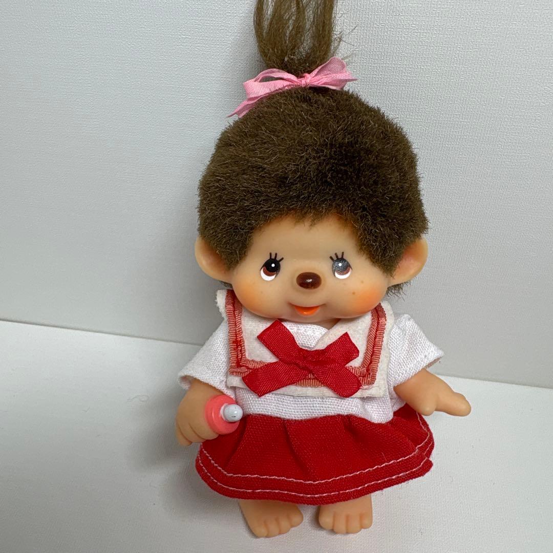 80年代 ソフビ グミ モンチッチ 女の子 monchhichi 1537