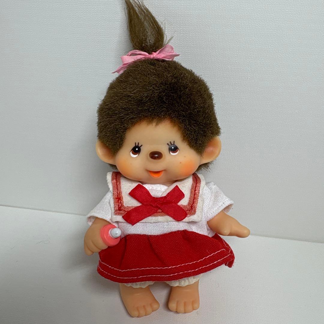 80年代 ソフビ グミ モンチッチ 女の子 monchhichi 1537