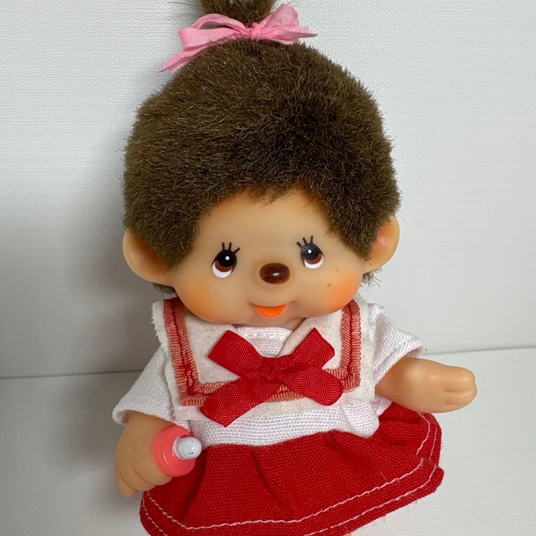 80年代 ソフビ グミ モンチッチ 女の子 monchhichi 1537