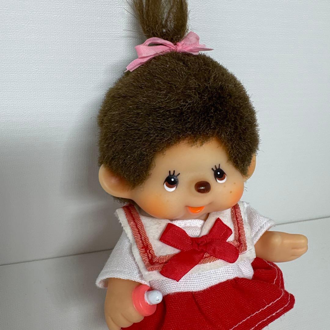 80年代 ソフビ グミ モンチッチ 女の子 monchhichi 1537