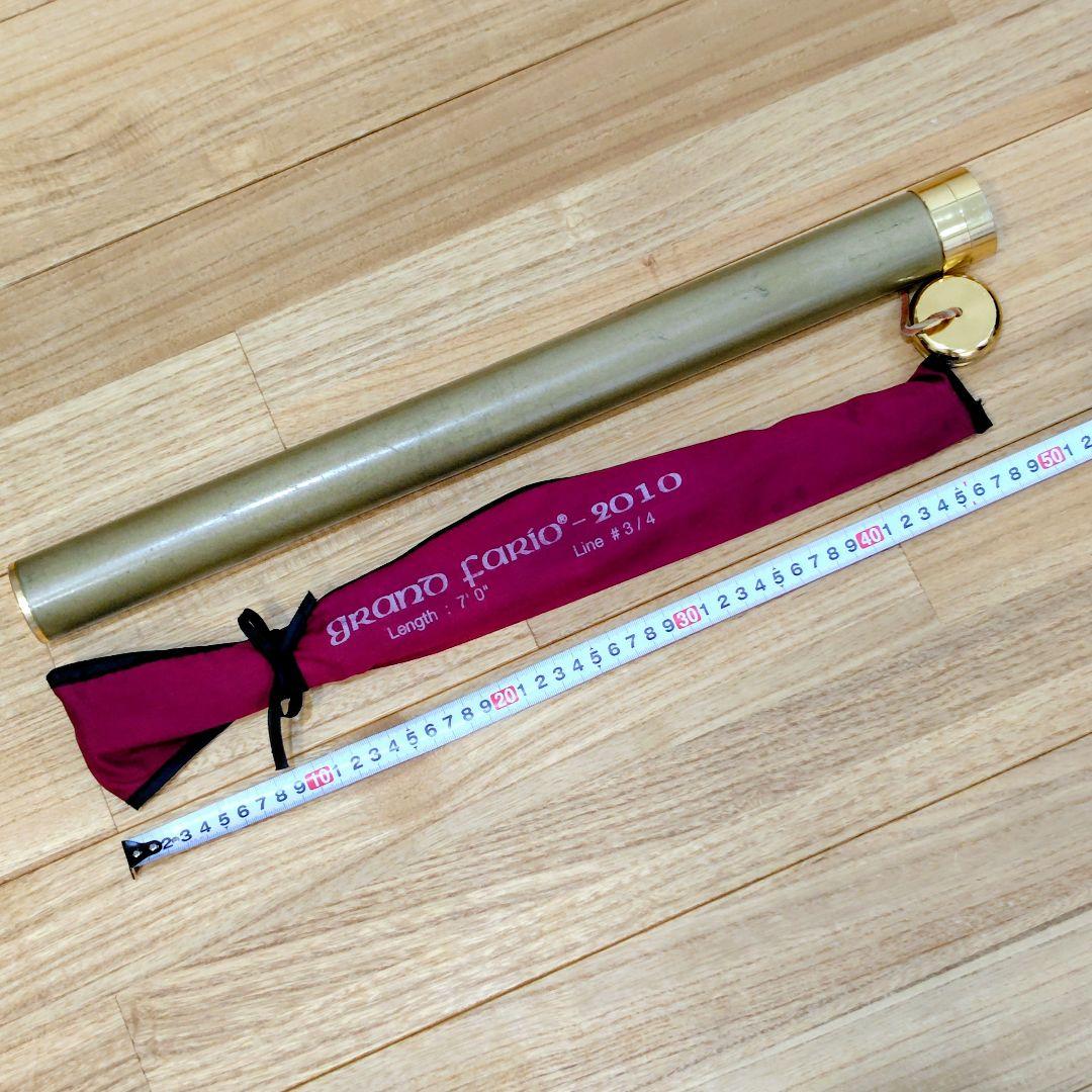 美しいディープグリーン 7ft ＃3/4 5ps ケース付