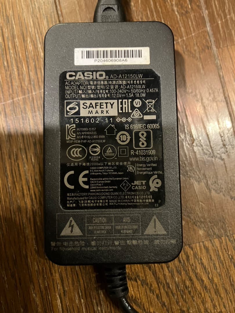 【2021年製】CASIO CDP-S100BK 電子ピアノ 88鍵盤