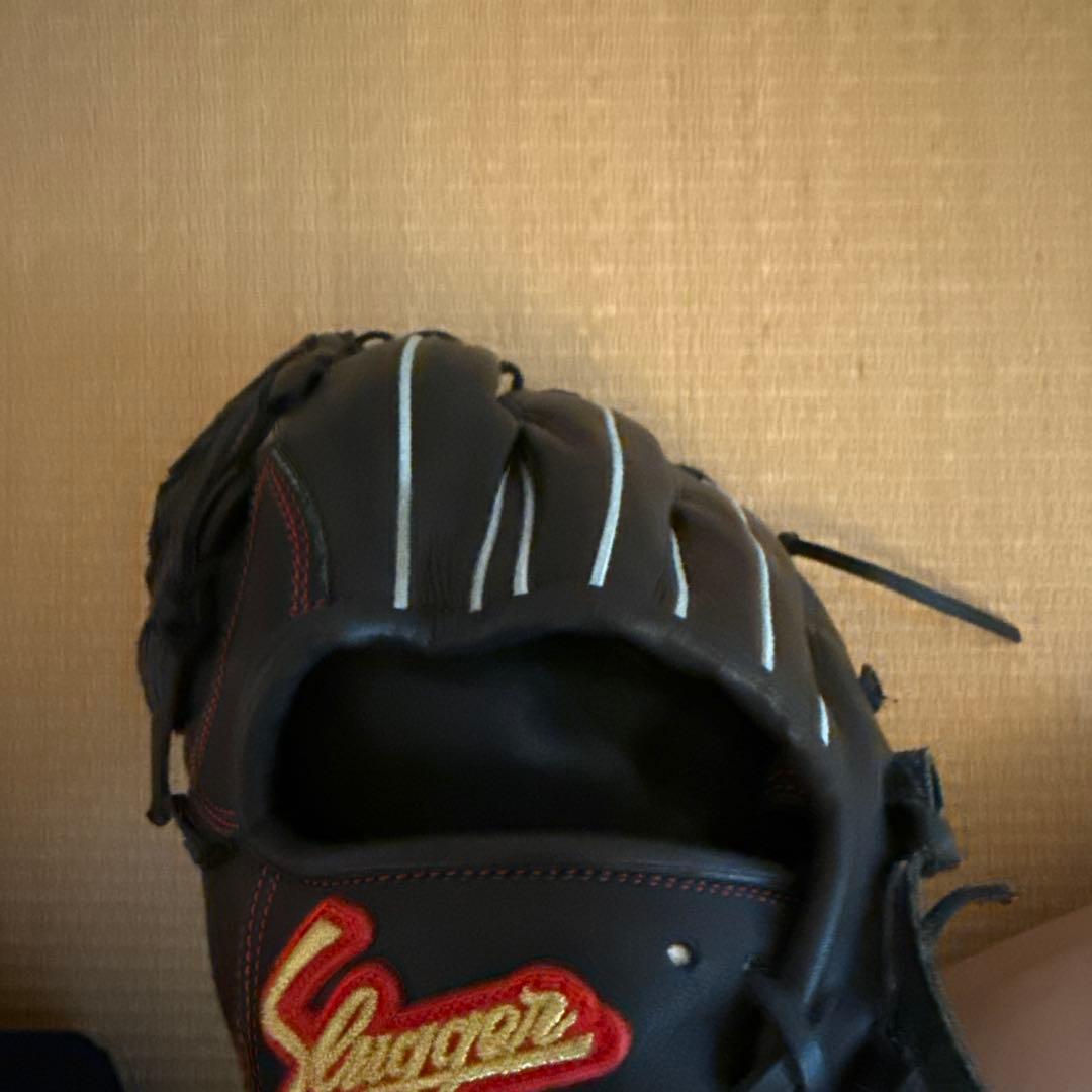 スラッガー 軟式用グローブ 黒左利き用