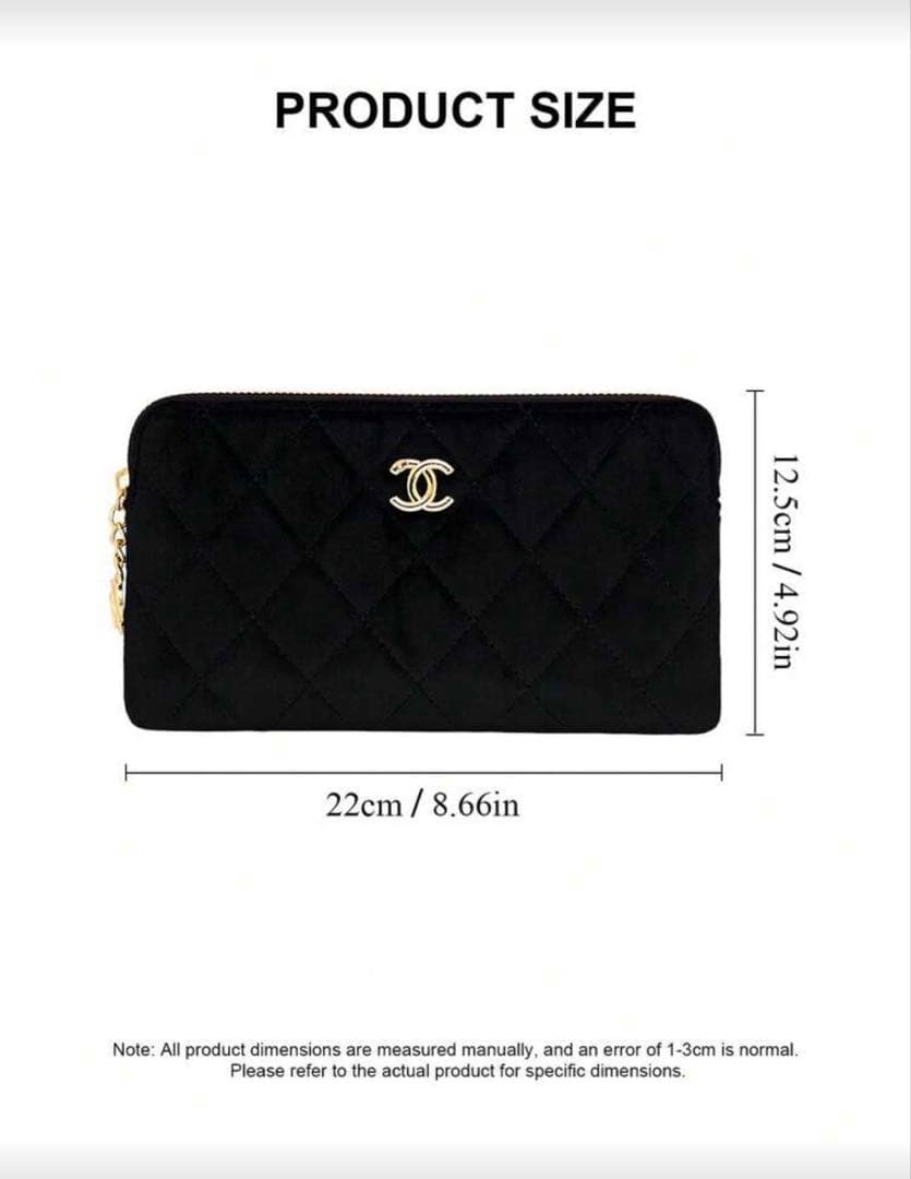 u*o様 CHANEL ベルベット クラッチ