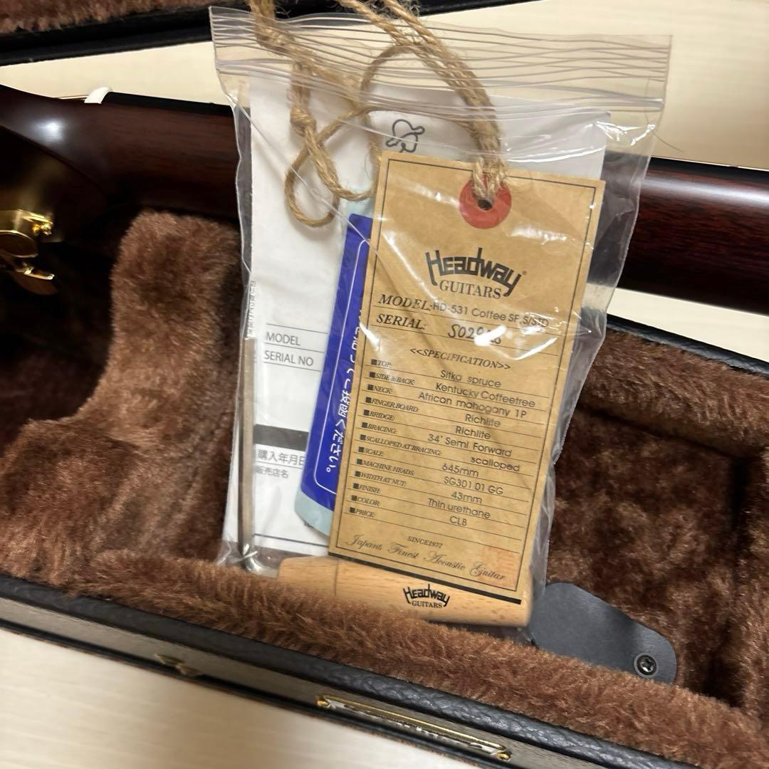 ギター Headway HD-531 Coffee SF.S/STD CLB