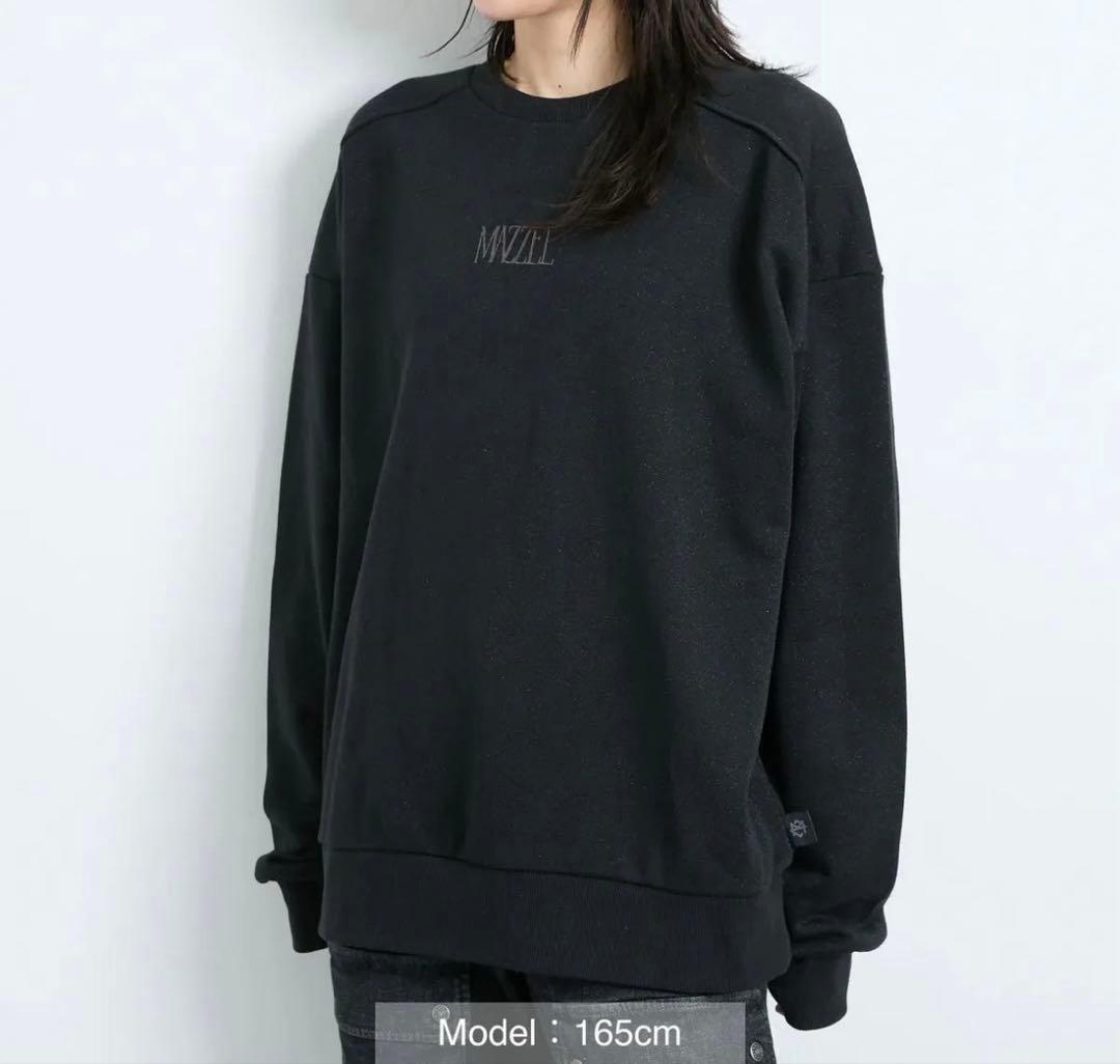 MAZZEL Only You スウェット BLACK Over
