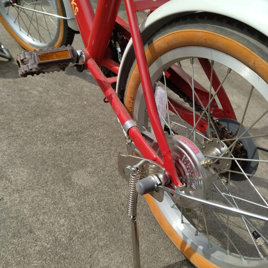 自転車 16 インチ 赤 a.n.design works