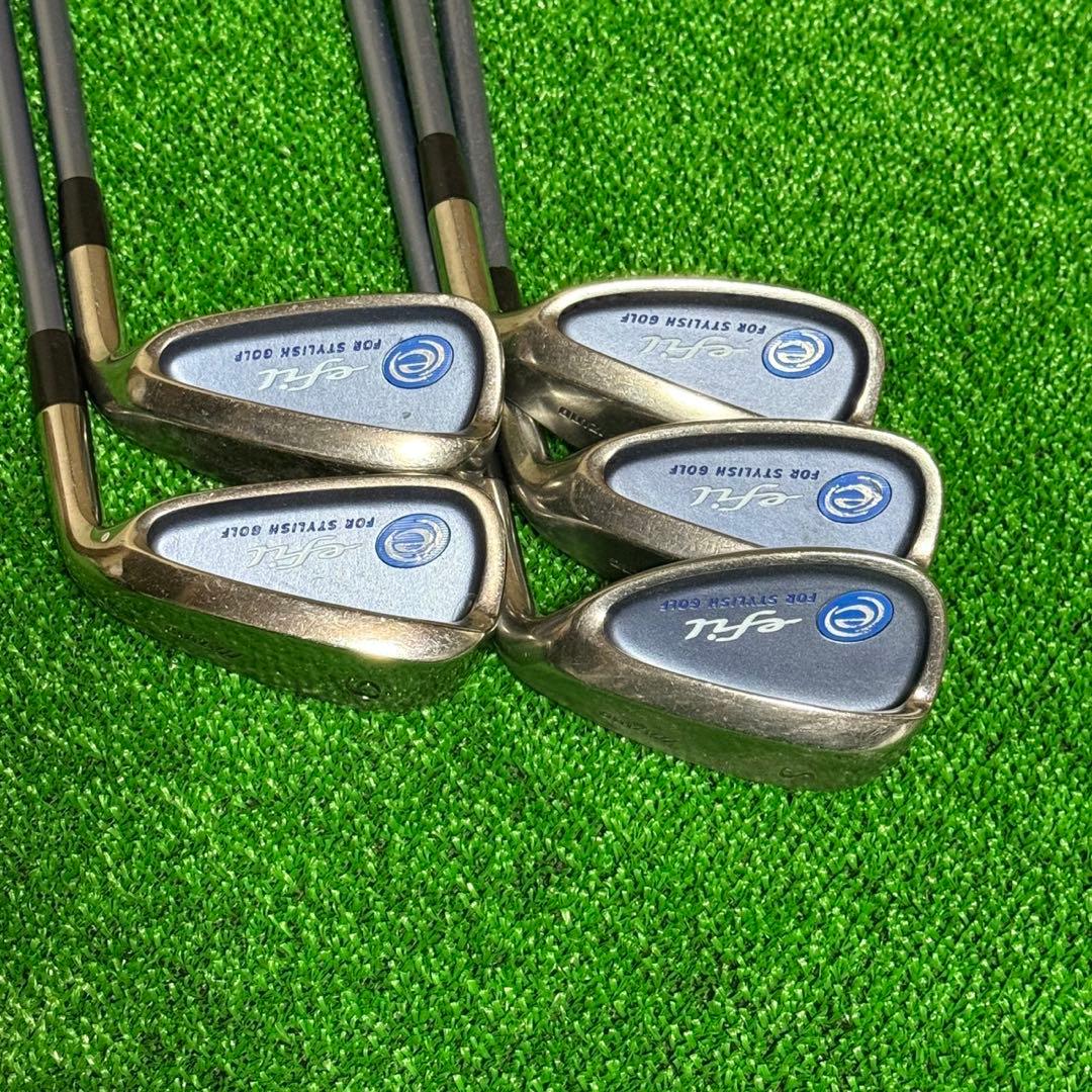 Mizuno efil エフィル レディース アイアン 5本セットフレックスL