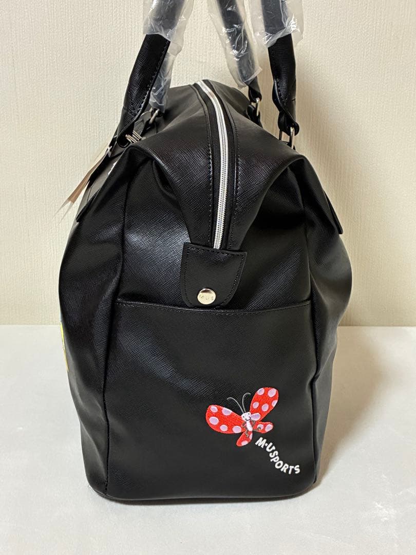 【新品未使用】MU SPORTS　ボストンバック　ゴルフ　刺繡ロゴ　大容量