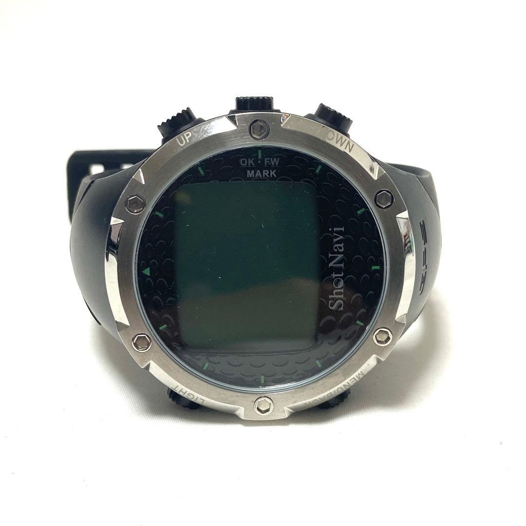 Shot Navi W1-FW ショットナビ GPS ゴルフウォッチ 動作品