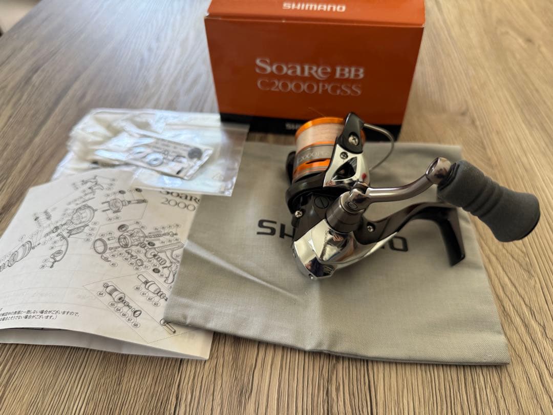 SHIMANO Soare BB C2000PGSS リール