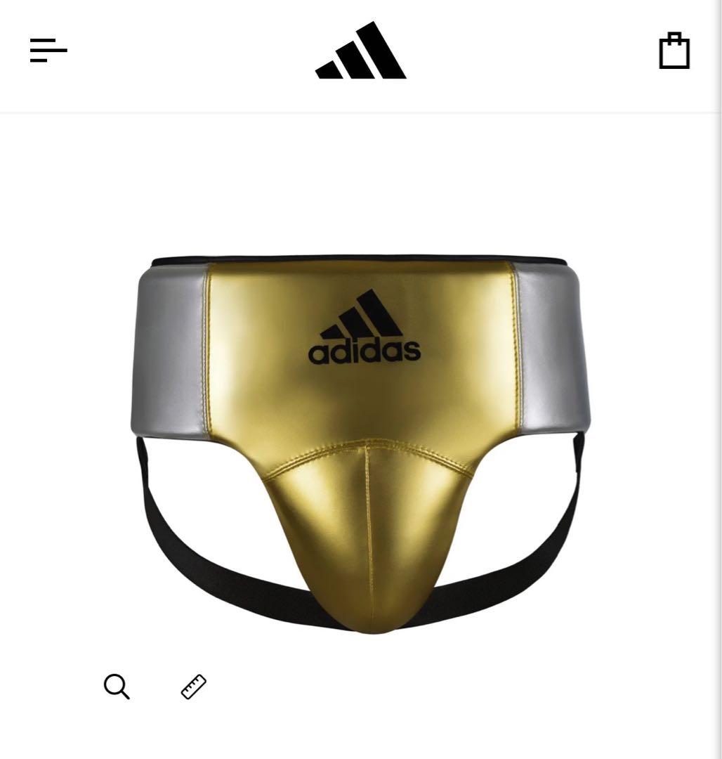 adidas ボクシング用股間ガード ゴールド