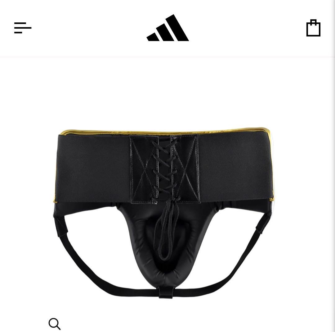 adidas ボクシング用股間ガード ゴールド