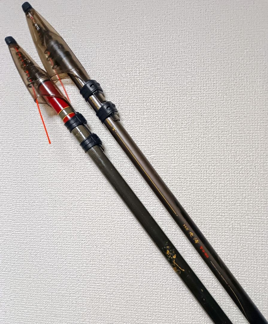 ダイワパワーメッシュ波濤3号6.3m&がまかつがま磯2号5.6mまとめて2本