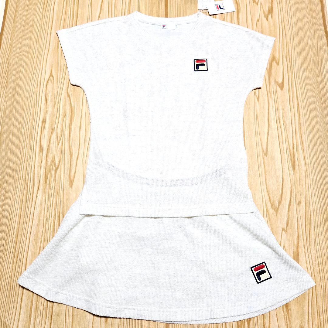 【未使用】FILA　フィラテニス　レディース　テニスウェア　セットアップ　上下M