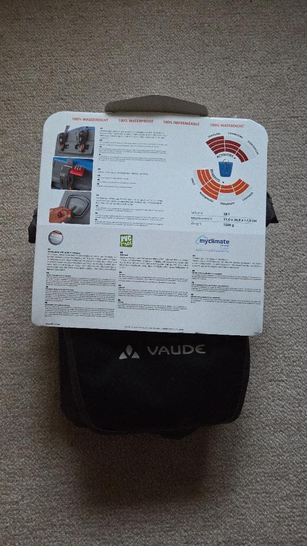 VAUDE ファウデ　アクアフロントリアパニエ